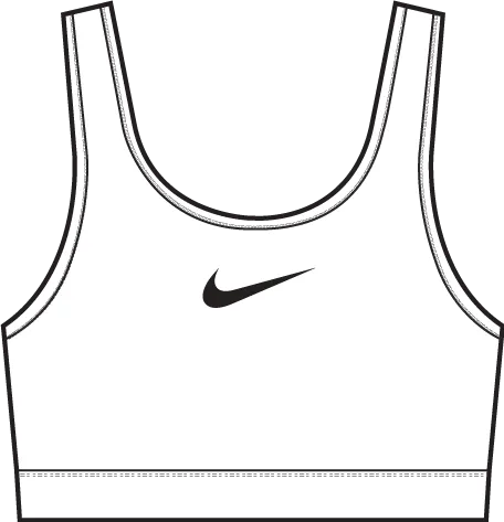 High-Support Non-Padded Sports Bra