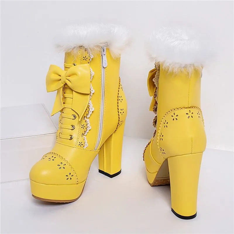 Holiday Lolita Booties