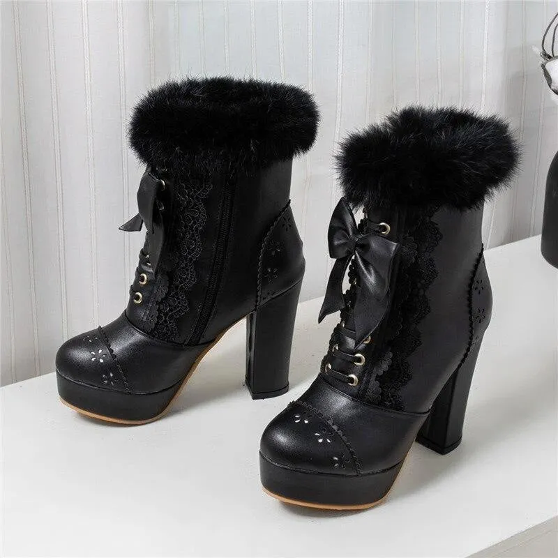 Holiday Lolita Booties