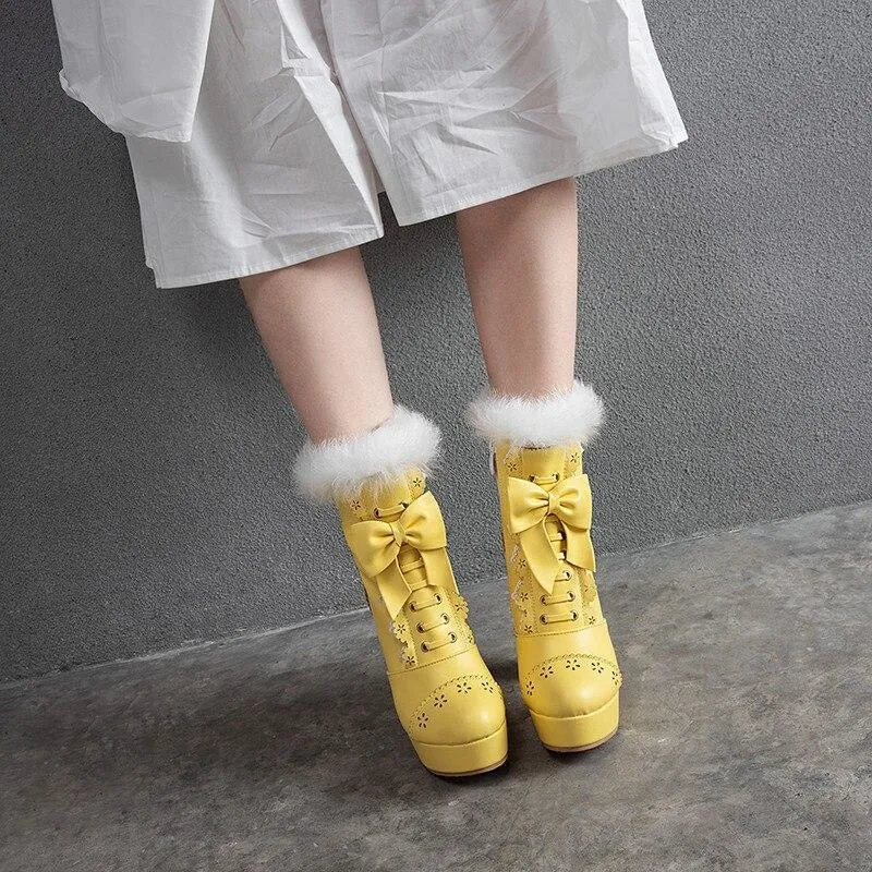 Holiday Lolita Booties