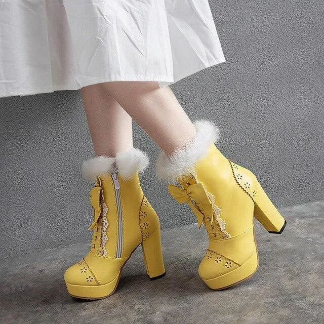 Holiday Lolita Booties