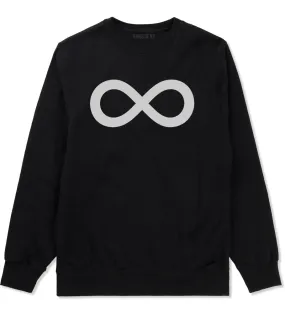 Infinity Symbol Mens Crewneck Sweatshirt