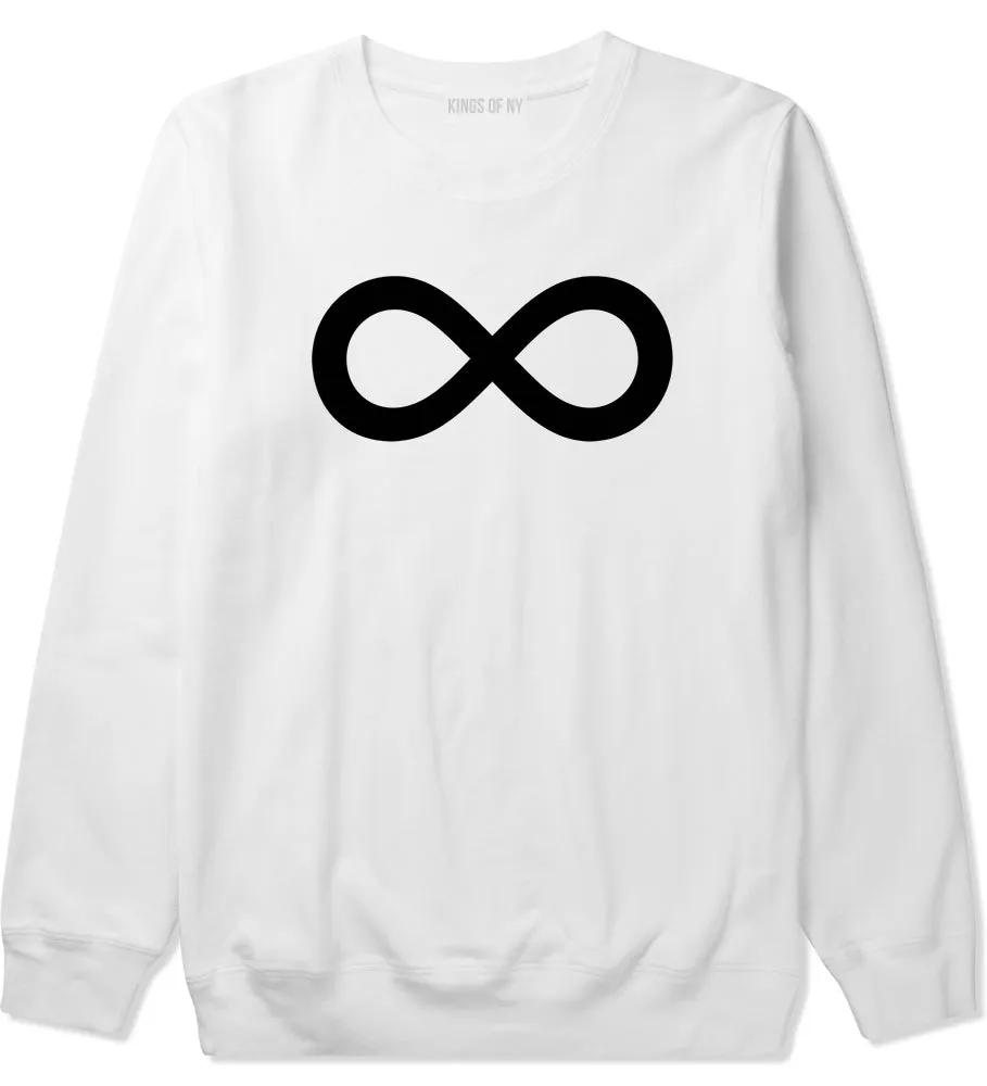 Infinity Symbol Mens Crewneck Sweatshirt