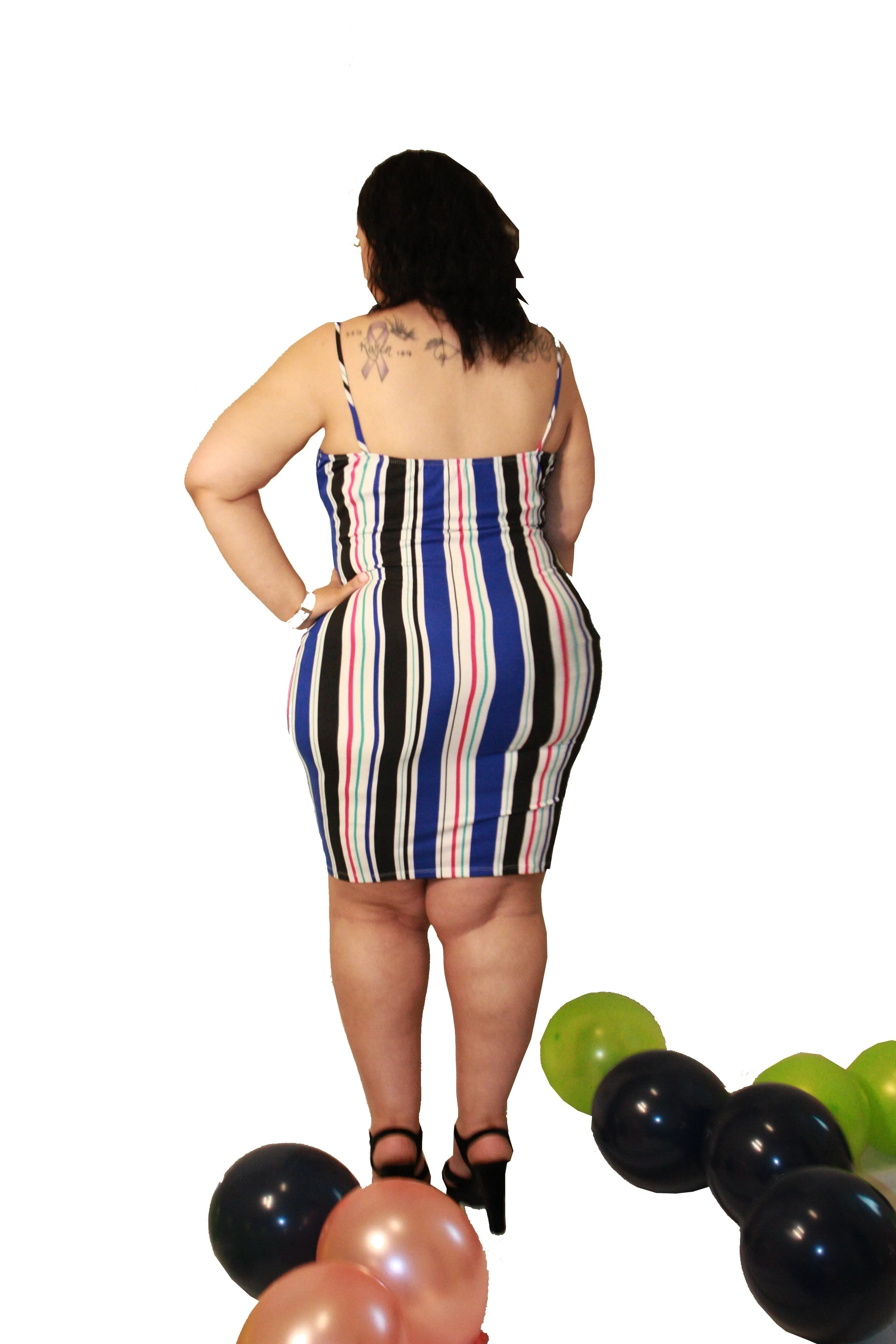 Jillian Plus Size Bodycon Dress