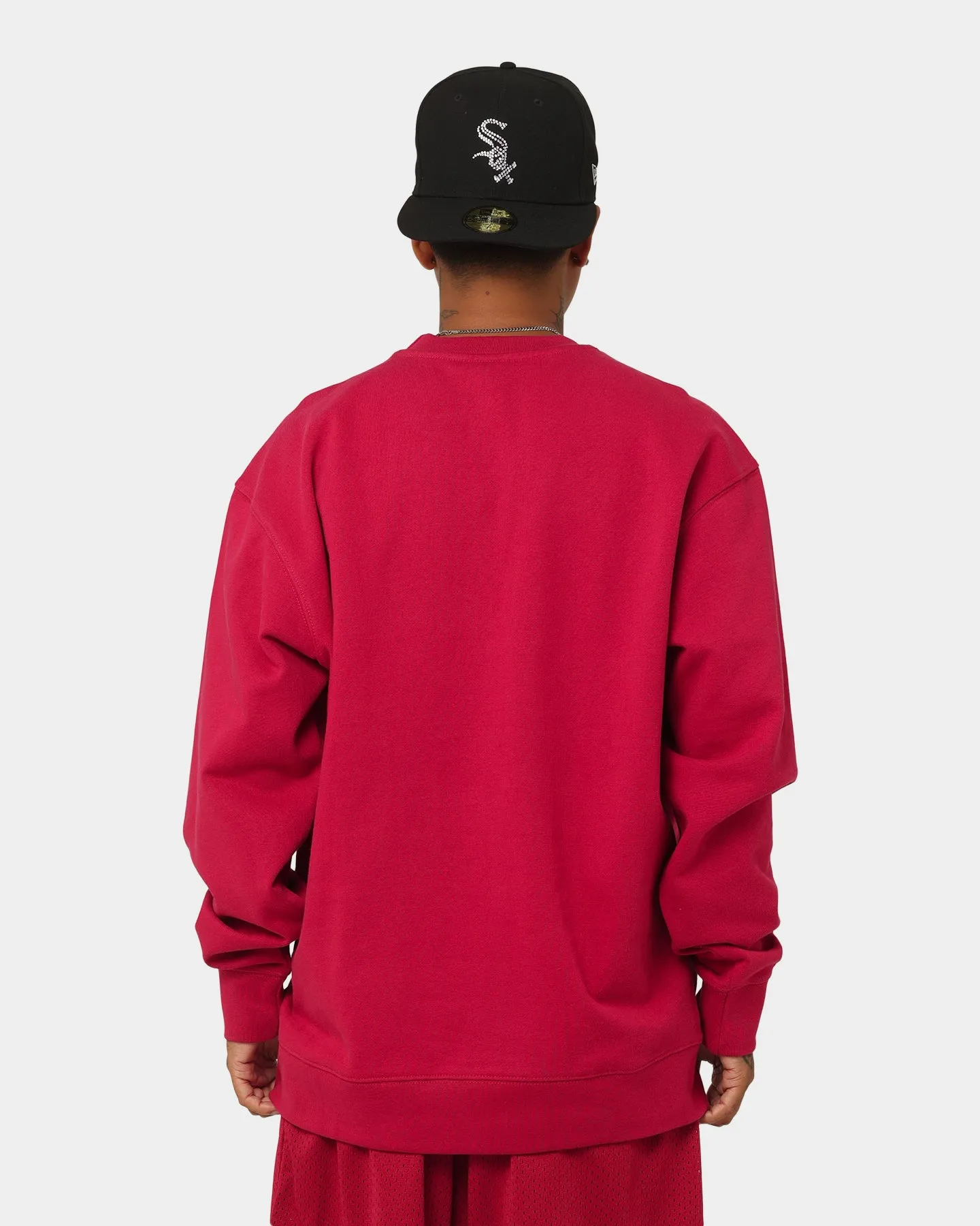 Kappa Authentic Steve Crewneck Red Persian/White