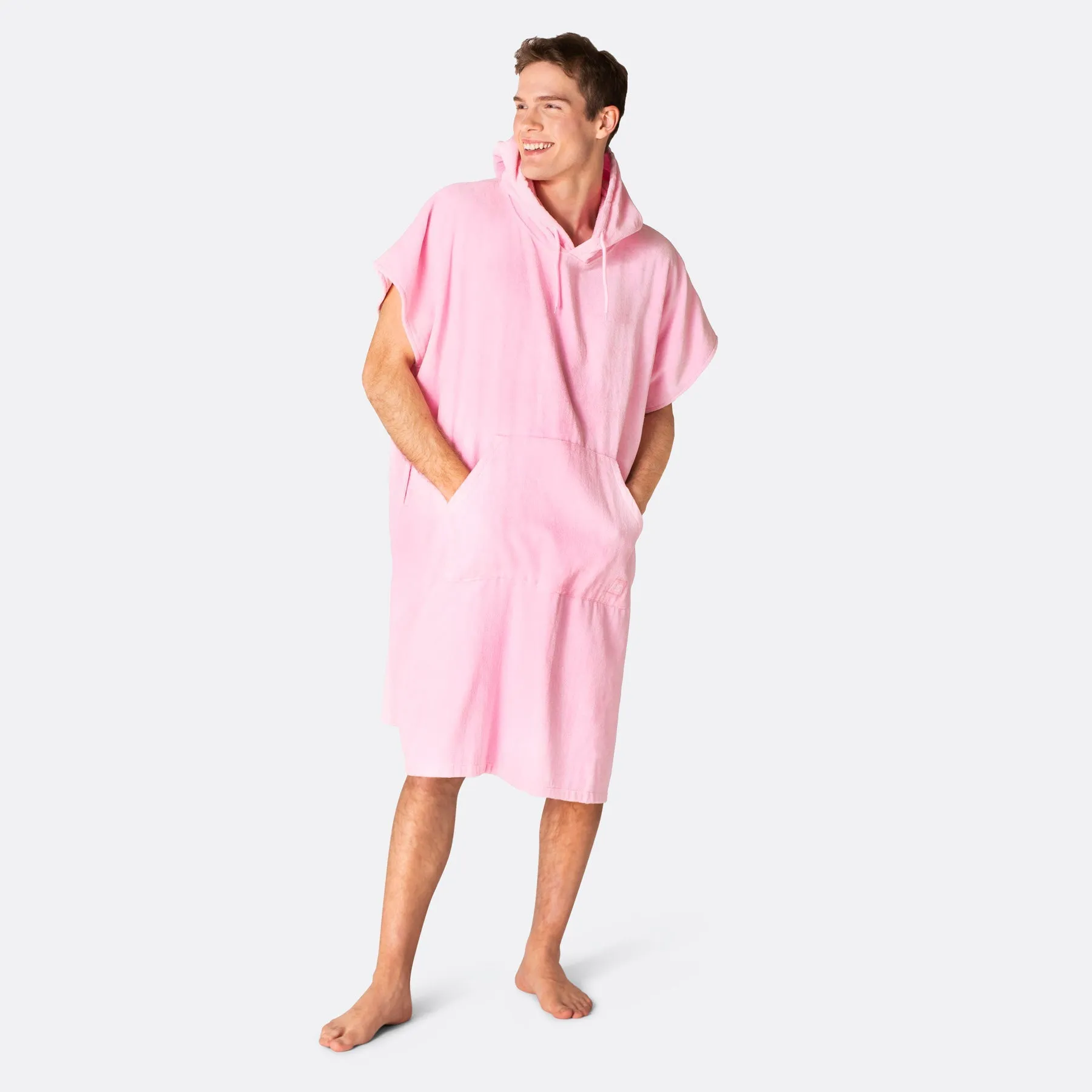 Kaugummi-Pinker Badeponcho