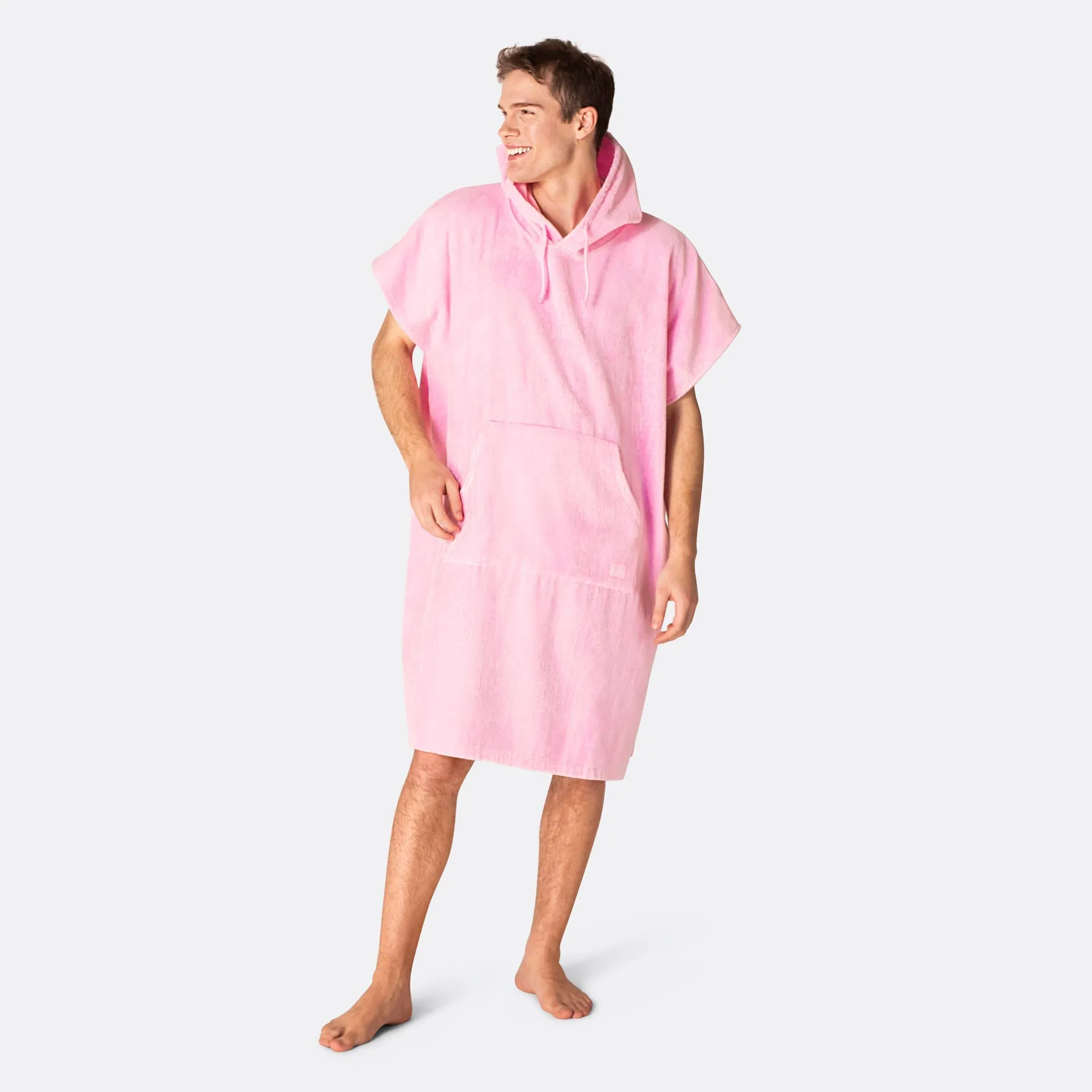 Kaugummi-Pinker Badeponcho