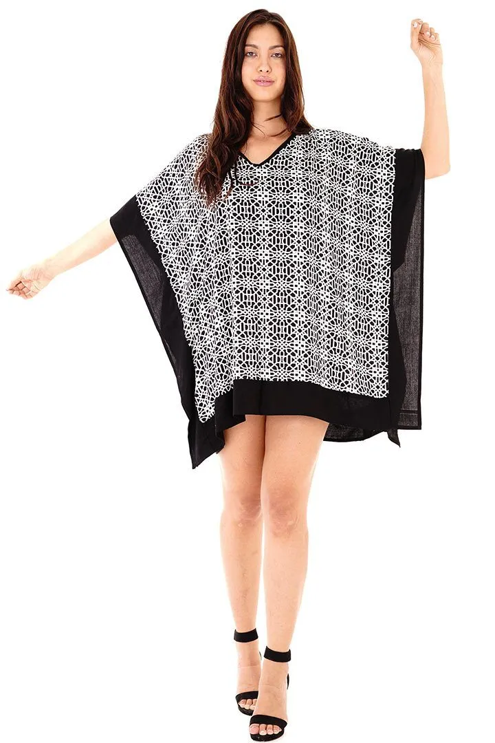 Kelsey Boho Chic Summer Geometric Print Tunic Dress