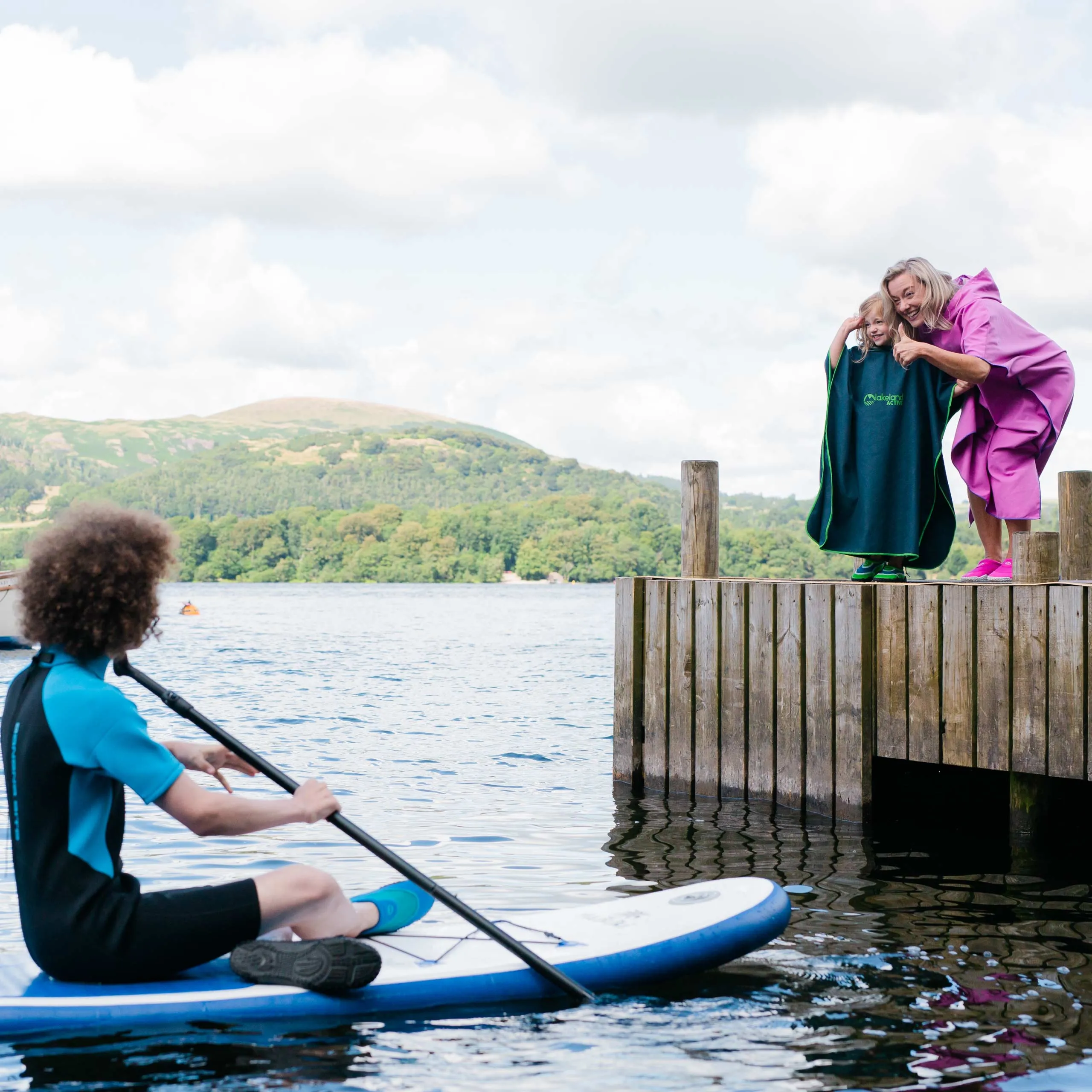 Kids' Patterdale Quick Dry Changing Poncho