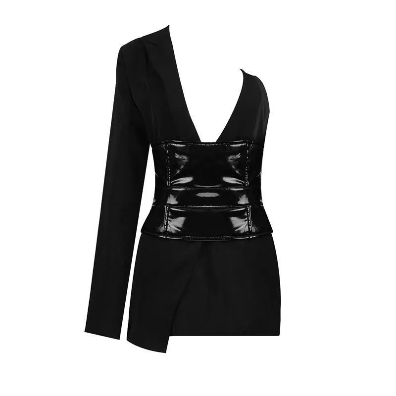 KittenAlarm - Baina Irregular Blazer Dress