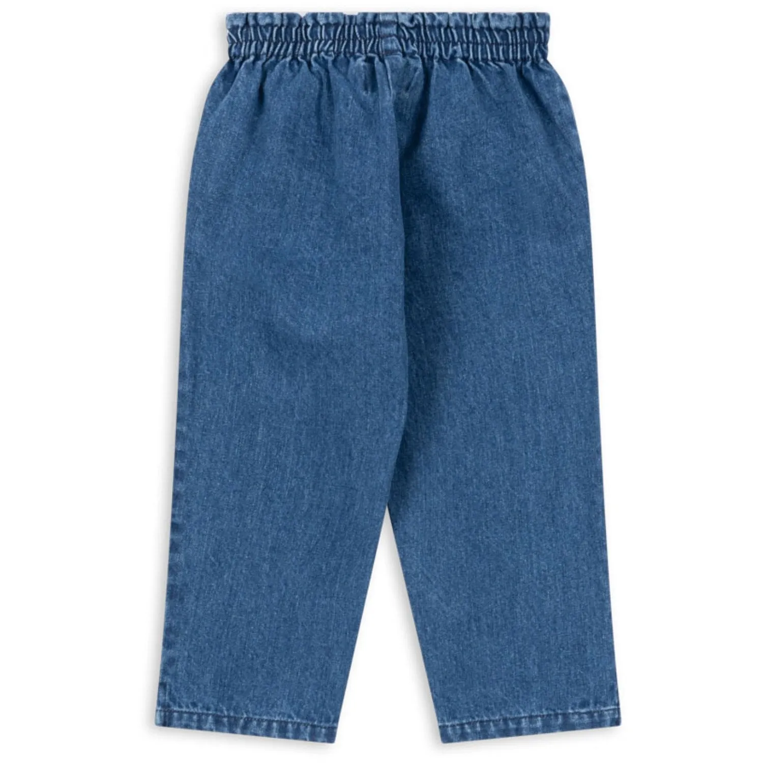 Konges Sløjd Denim Blue Magot Frill Pants Gots