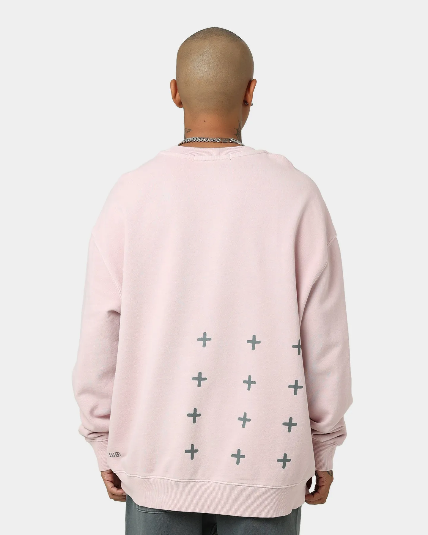 KSUBI 4 X 4 Biggie Crewneck Pink