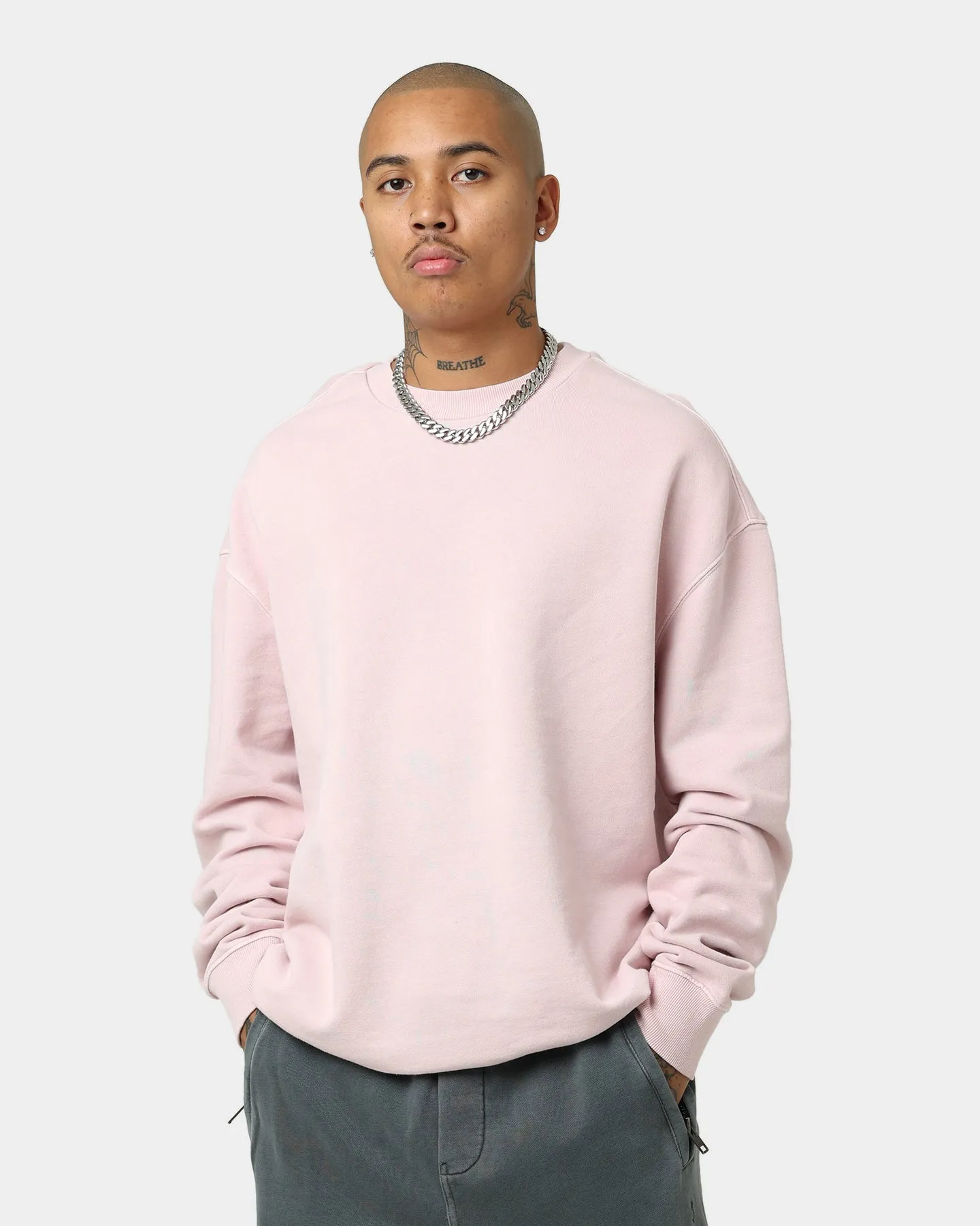 KSUBI 4 X 4 Biggie Crewneck Pink