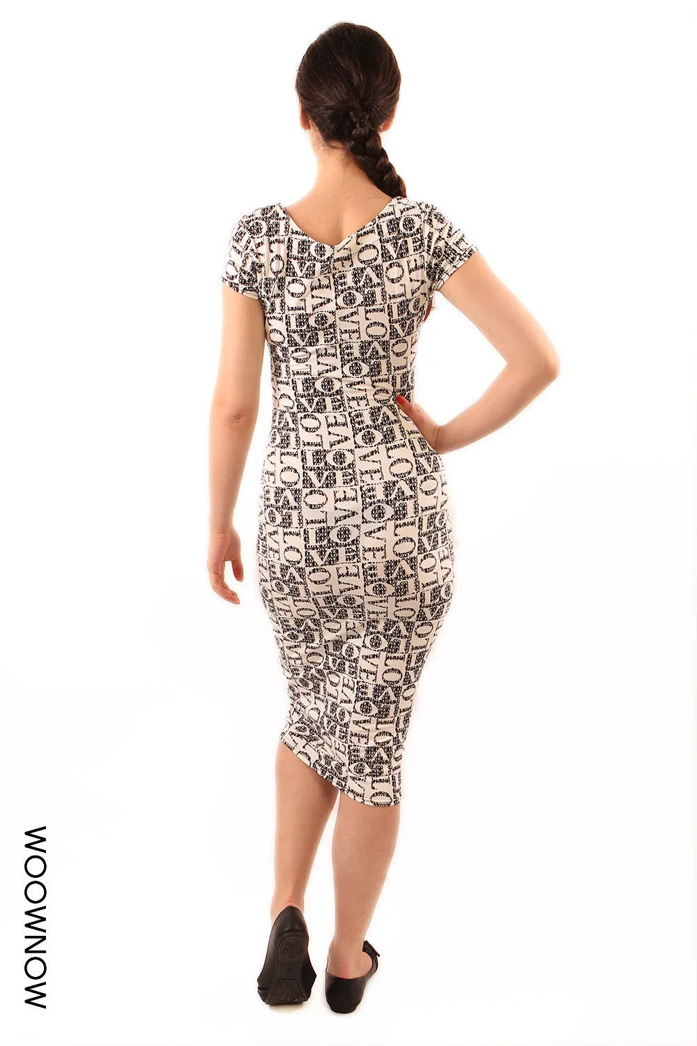 Linda Love Midi Bodycon Dress