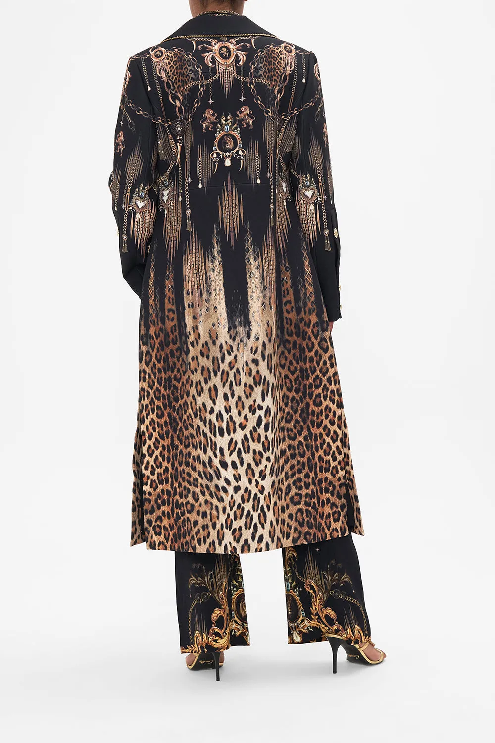 LONG BUTTON FRONT COAT JUNGLE DREAMING