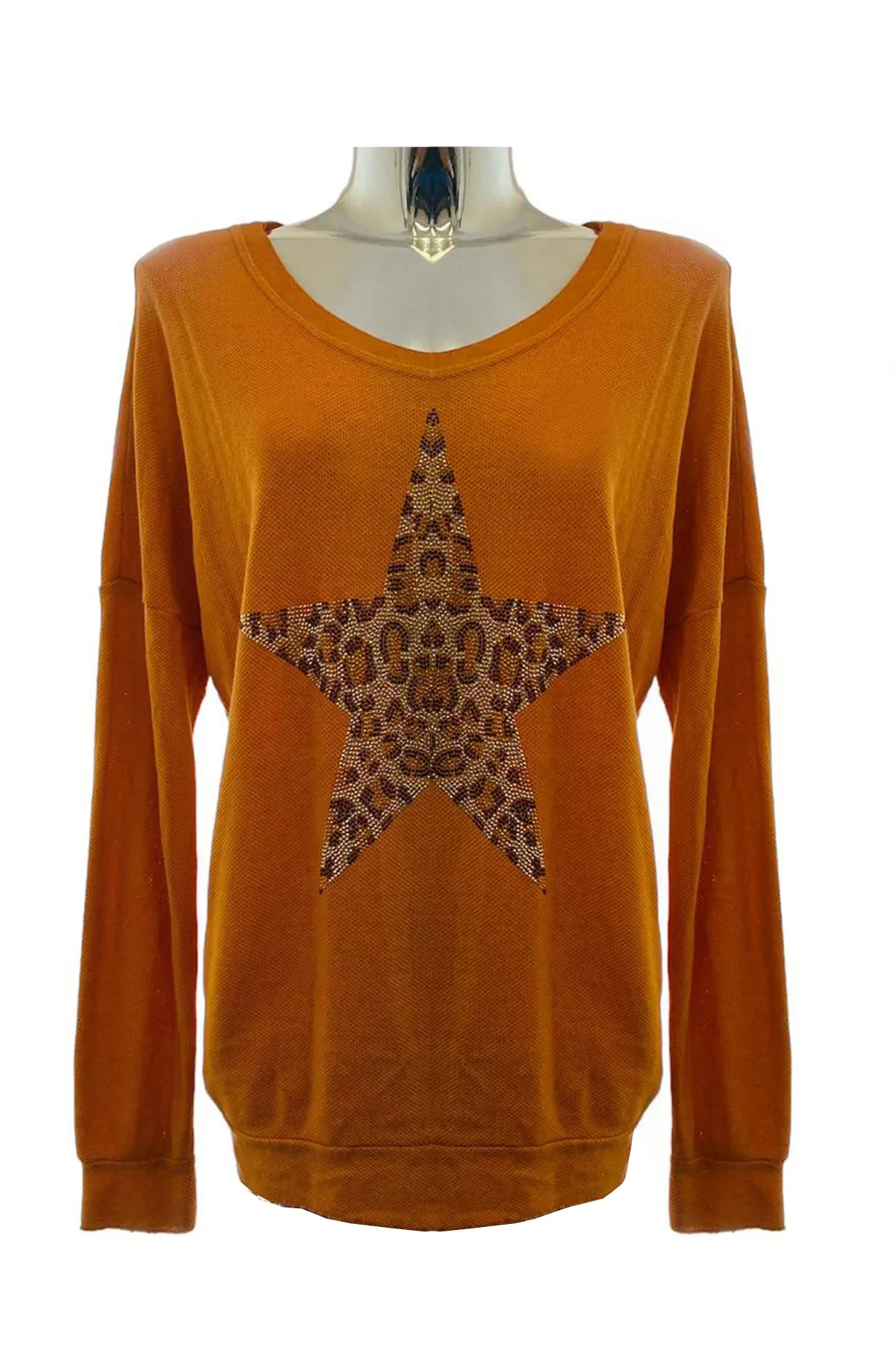 Long Sleeve Star Jumper