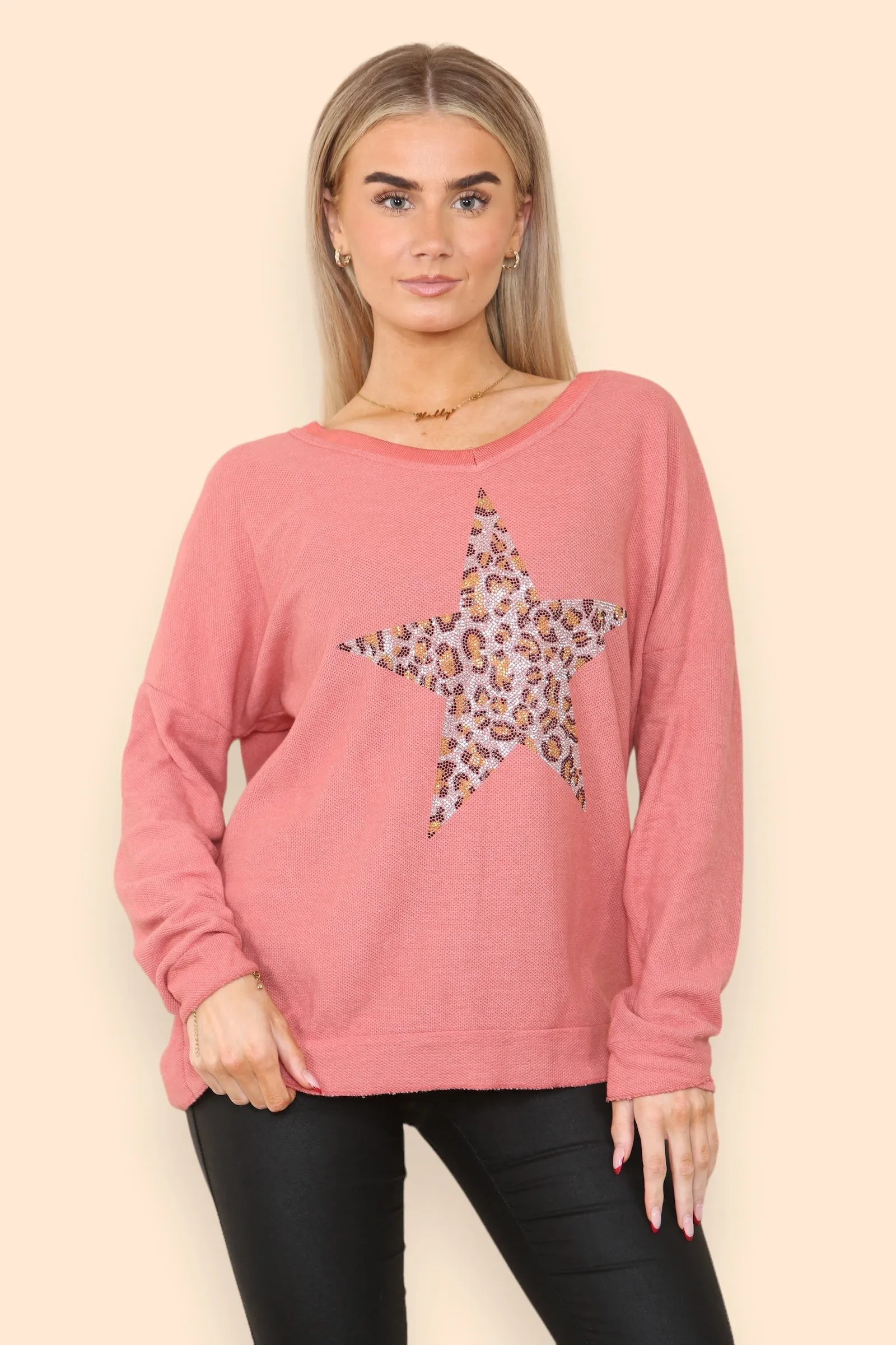 Long Sleeve Star Jumper