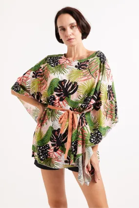 LULA TROPICAL COVERUP - BLUSH