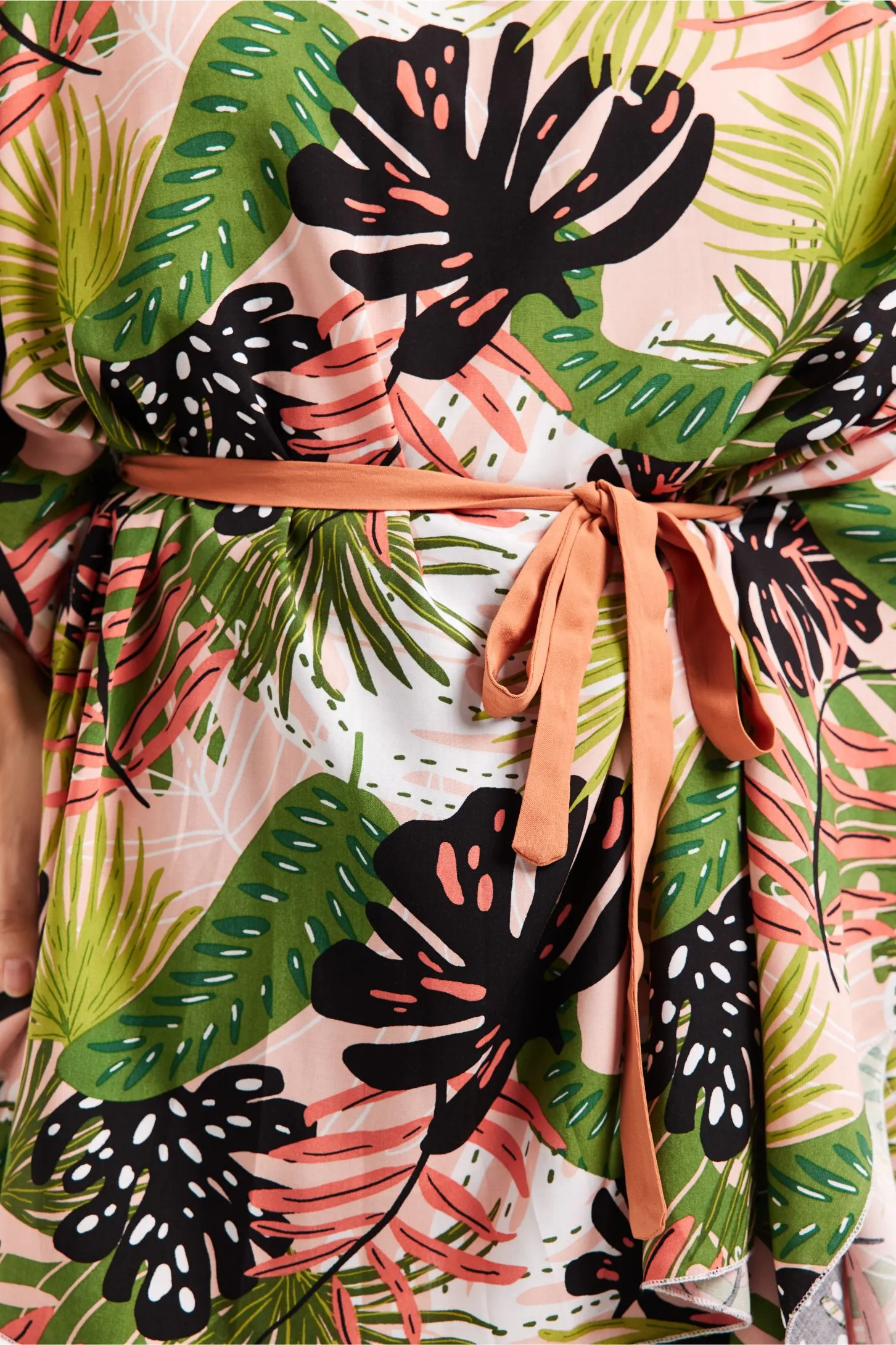 LULA TROPICAL COVERUP - BLUSH