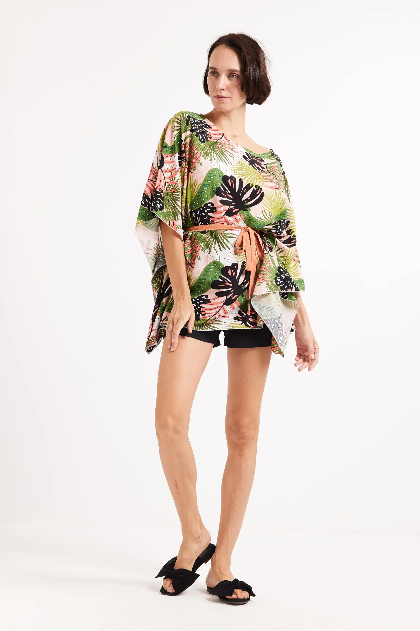 LULA TROPICAL COVERUP - BLUSH