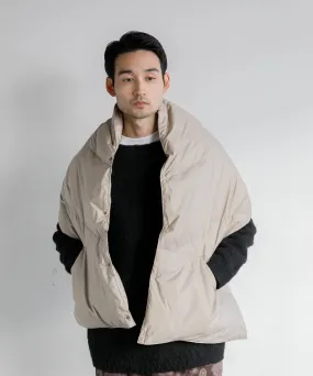 【MEN , WOMEN】NANGA DOWN PONCHO MUFFLER