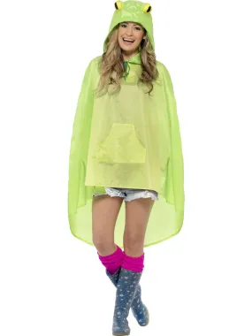 Men's Costume - Frog Party Poncho