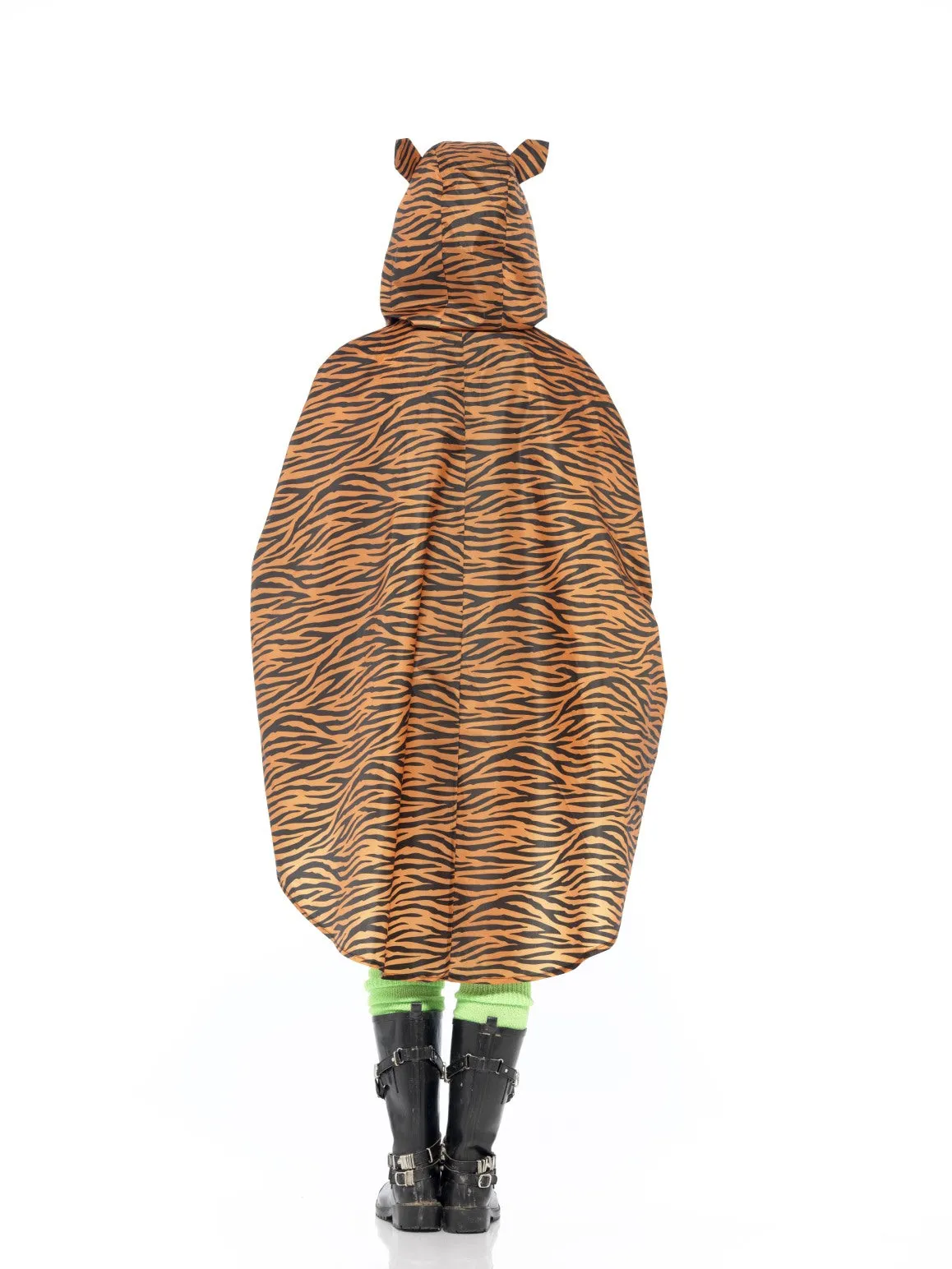 Men's Costume - Tiger Party Poncho