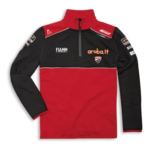 Men's Ducati Corse SBK 20 Team Replica 3/4 Zip Sweatshirt