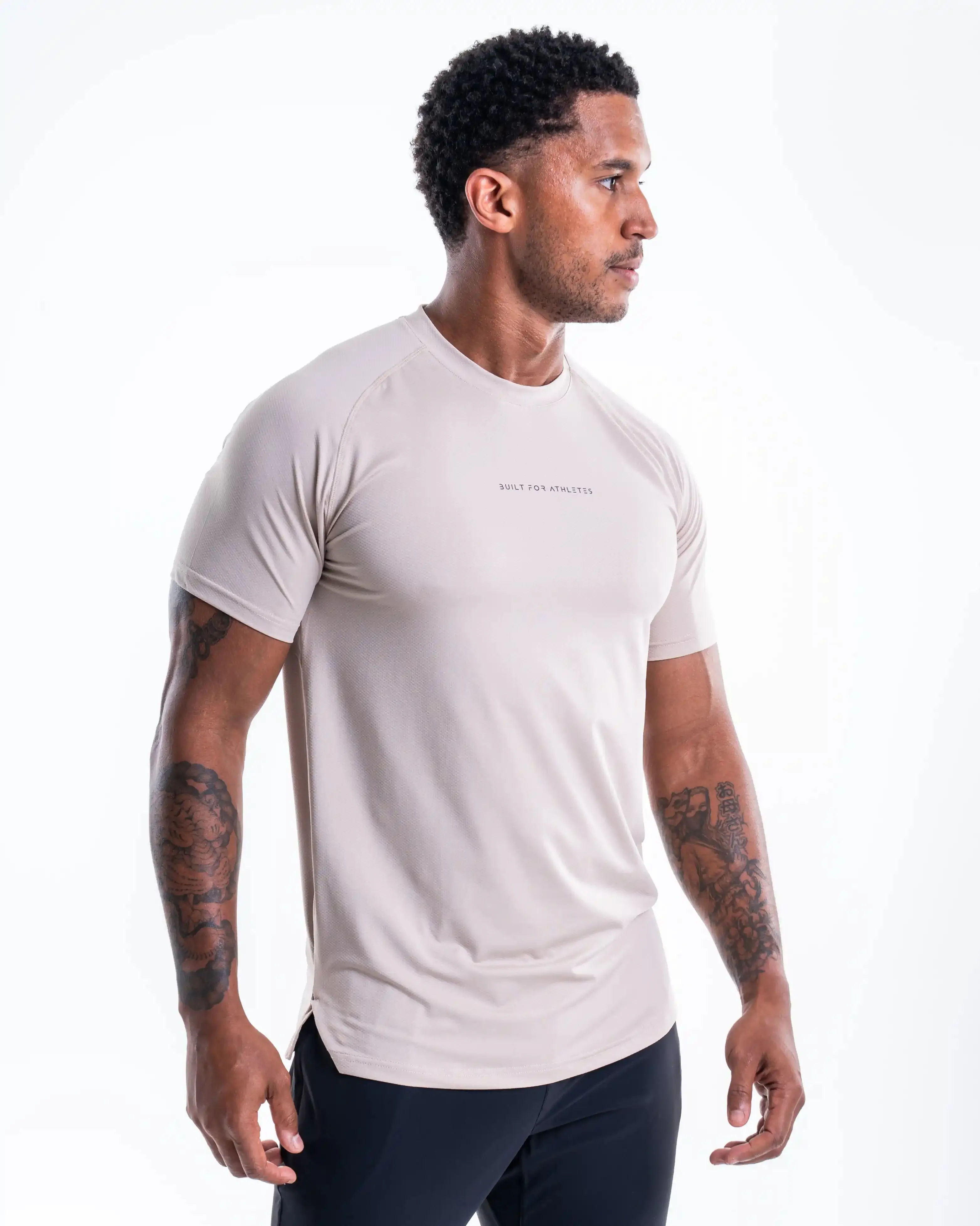 Men's Ecru Training T-Shirt