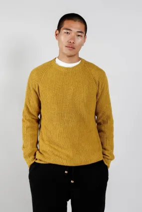 Men's Giovanni Wool Blend Jumper Mustard