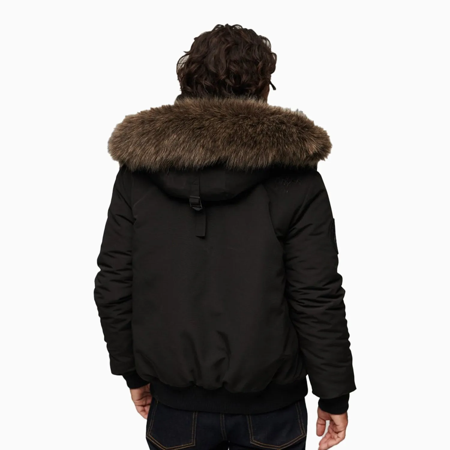 Men's Hooded Everest Puffer Bomber Jacket