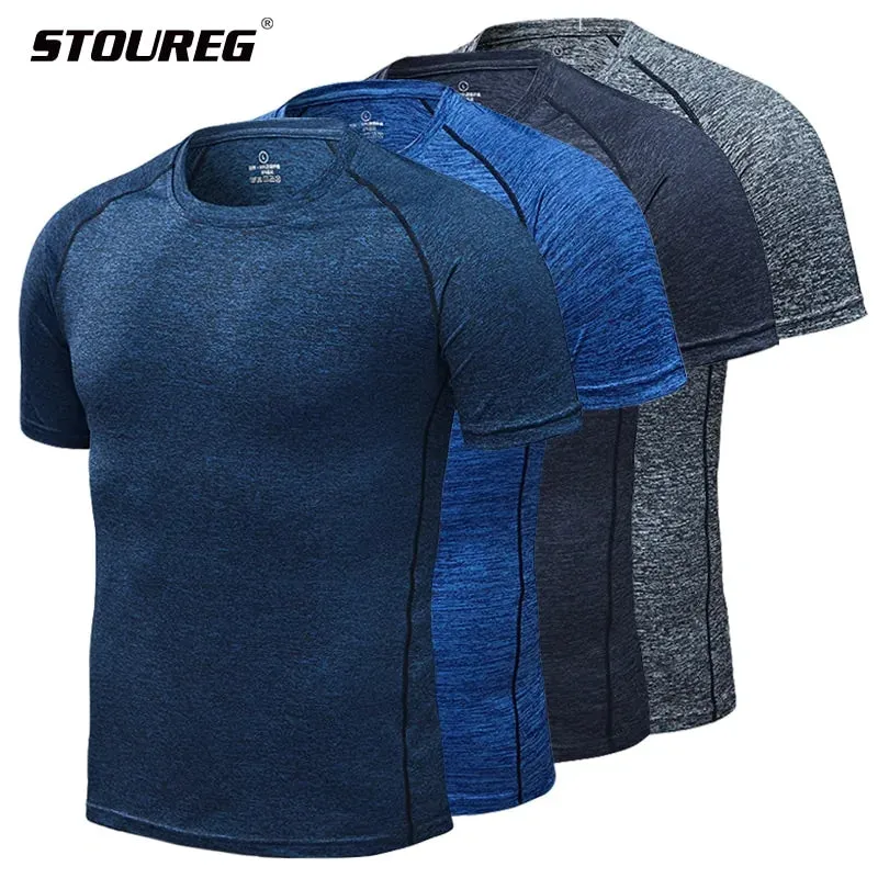 Men's Quick Dry Compression Running T-Shirt