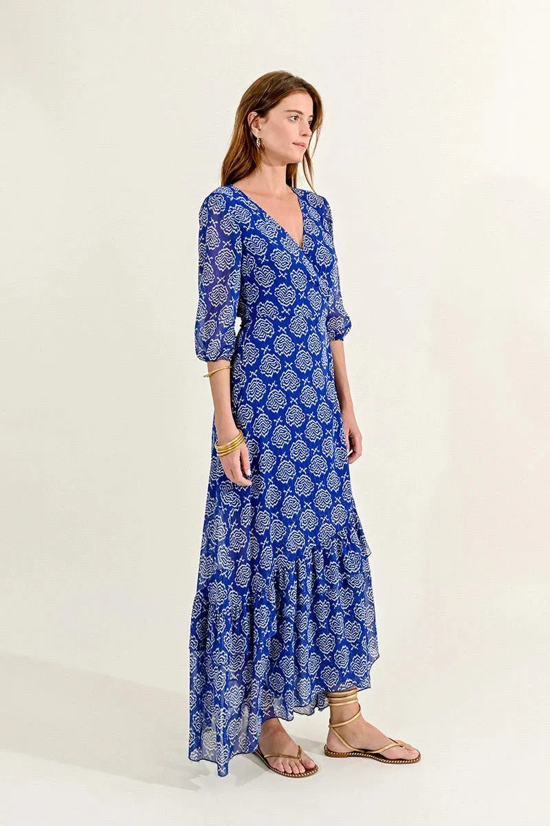 Molly Bracken Printed Wrap Dress