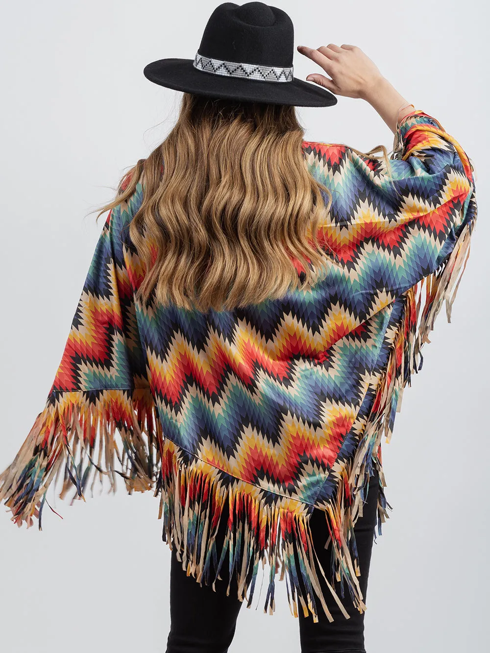 Montana West Serape Collection Poncho