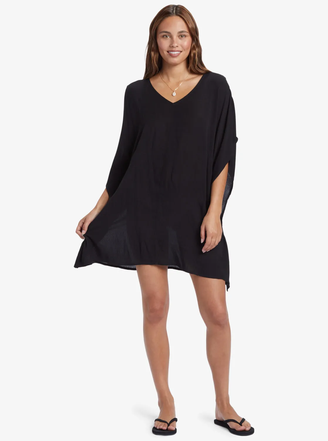 Moon Blessing Poncho - Anthracite