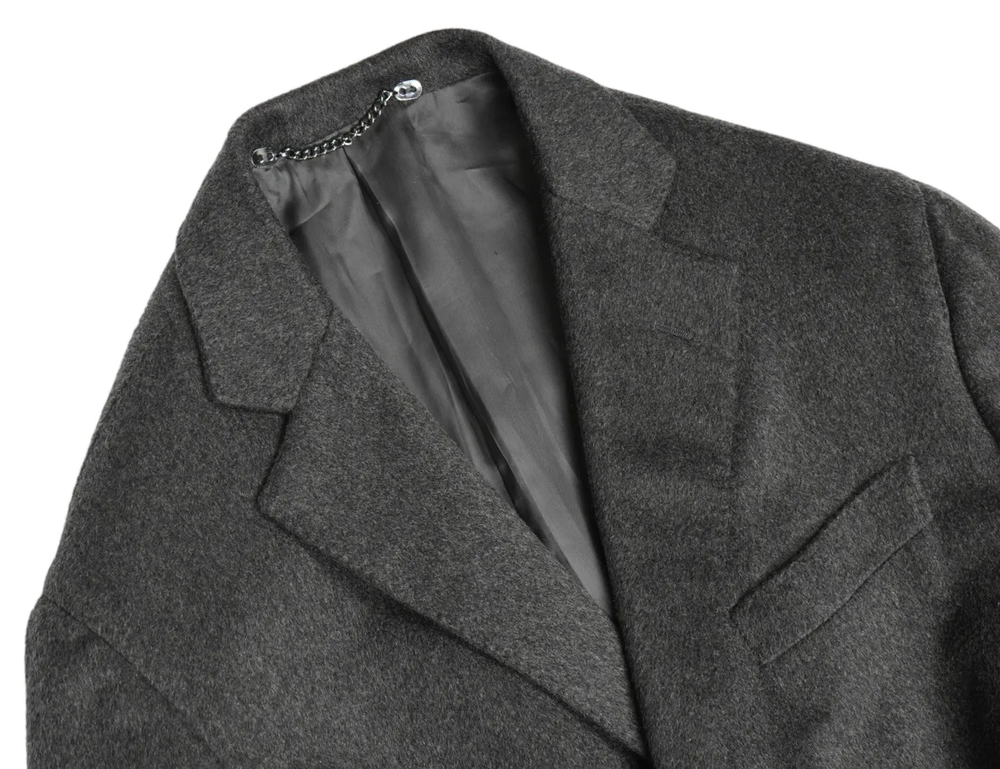 Moreau - Grey Pure Cashmere Coat 54