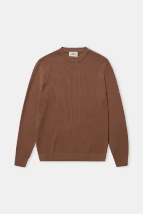 MORTEN jumper eco knotted camel