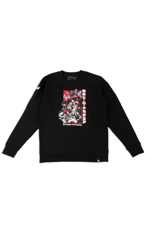 My Hero Academia Crewneck Sweatshirt - Black