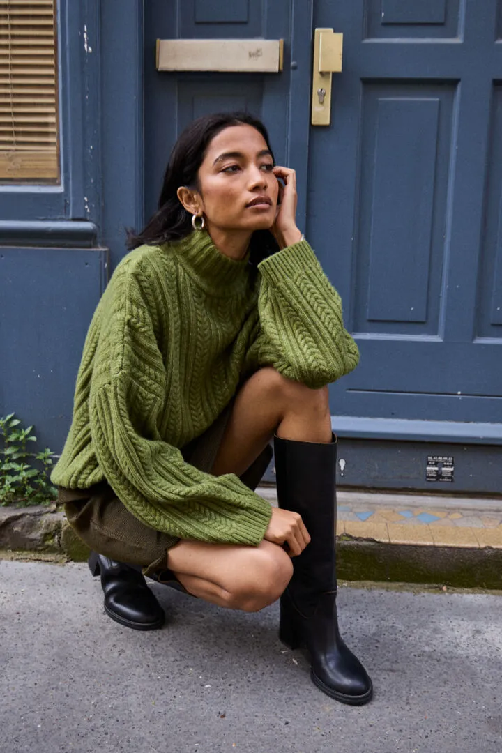 Mylle Jumper in Mayfly