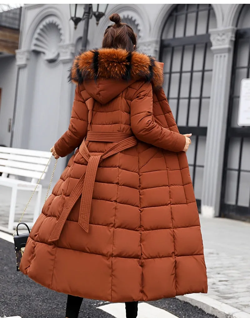 New Arrival Fashion Winter  Cotton Coat Women Thick Long Slim Padded Overcoat Warm Ladies Autumn Winter Fashion Clothes Sweaters Jackets Women Winter Clothes