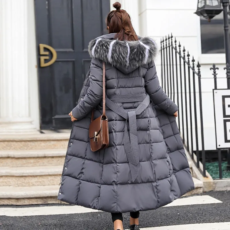 New Arrival Fashion Winter  Cotton Coat Women Thick Long Slim Padded Overcoat Warm Ladies Autumn Winter Fashion Clothes Sweaters Jackets Women Winter Clothes