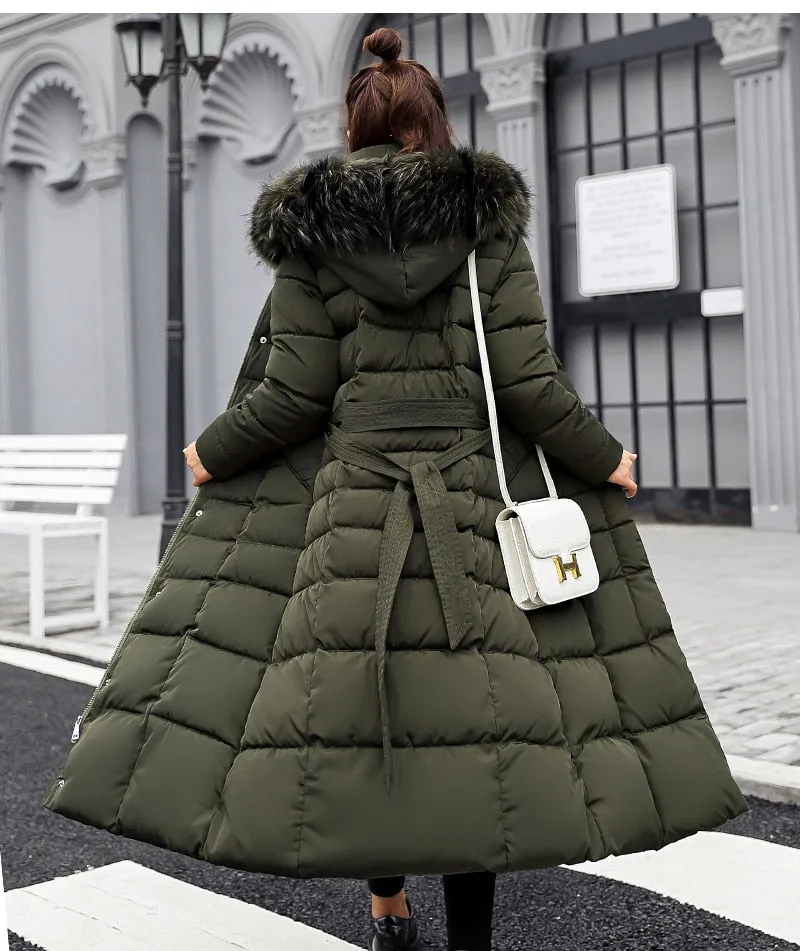 New Arrival Fashion Winter  Cotton Coat Women Thick Long Slim Padded Overcoat Warm Ladies Autumn Winter Fashion Clothes Sweaters Jackets Women Winter Clothes