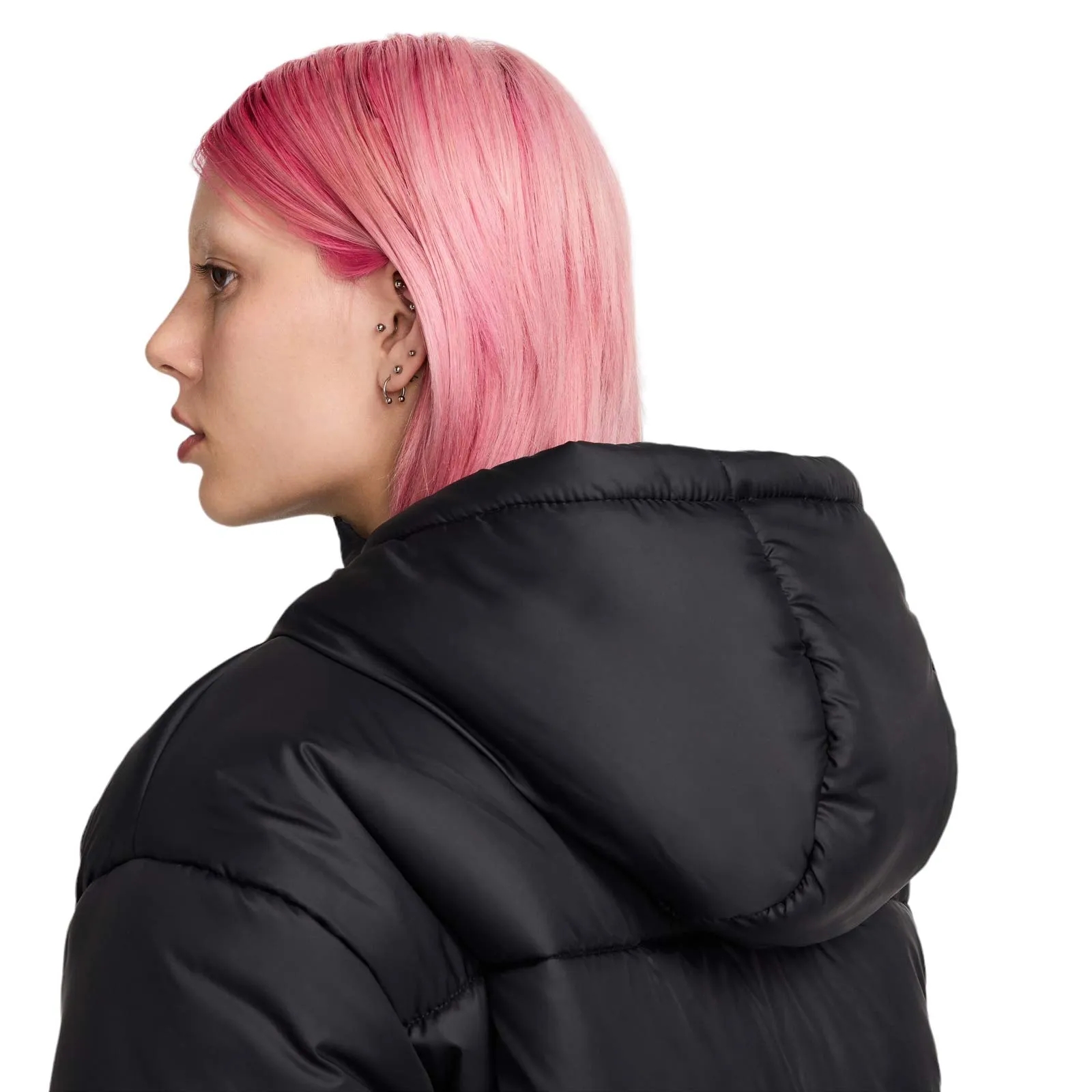 Nike Sportswear Classic Puffer Womens Therma-FIT Loose Hooded Jacket