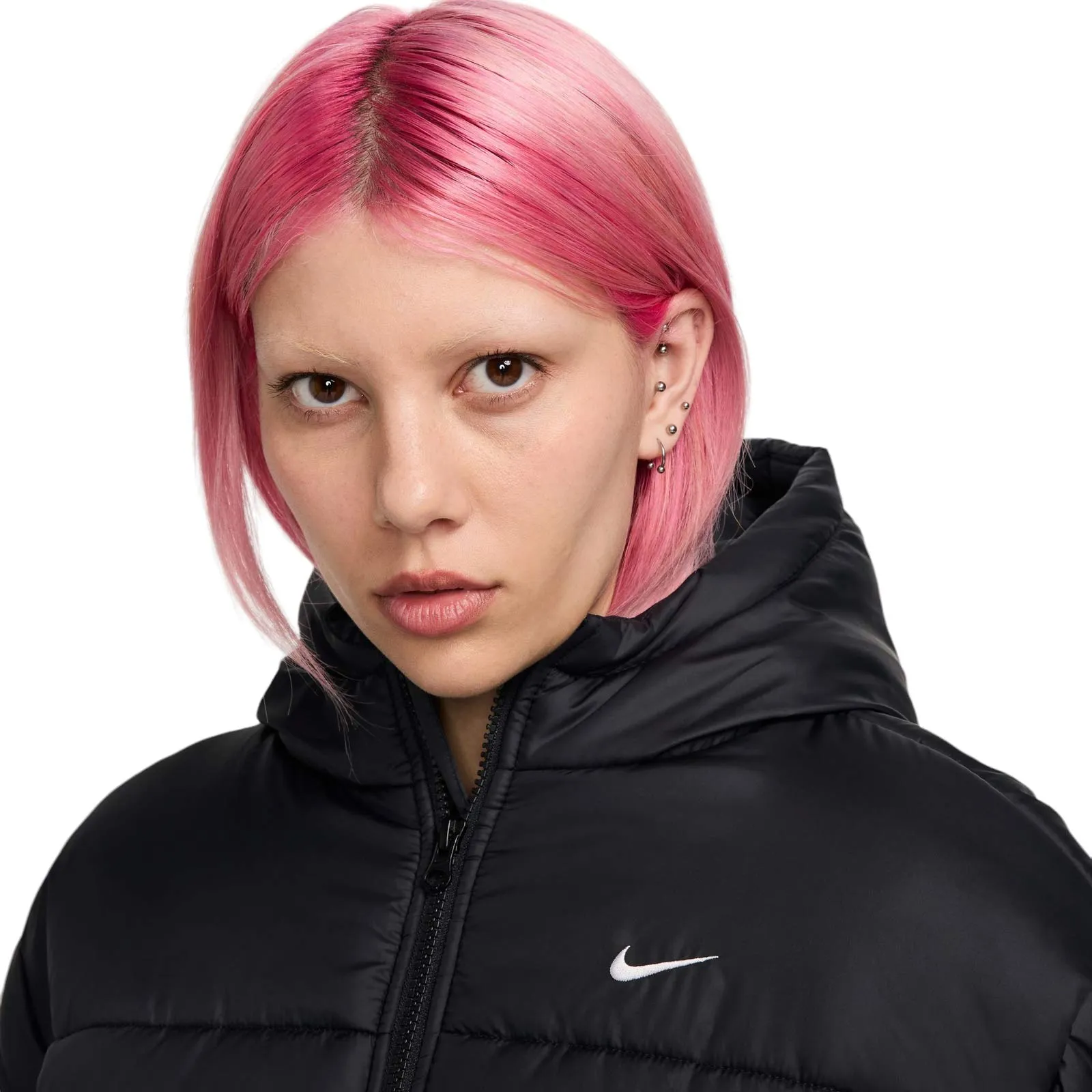 Nike Sportswear Classic Puffer Womens Therma-FIT Loose Hooded Jacket