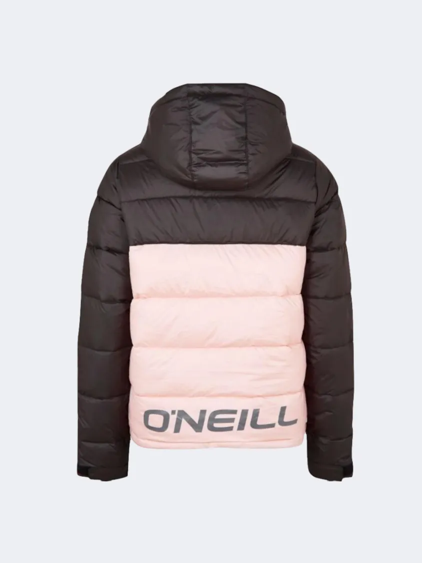 O&#39;Neill Puffer Women Lifestyle Jacket Peach Whip/Block