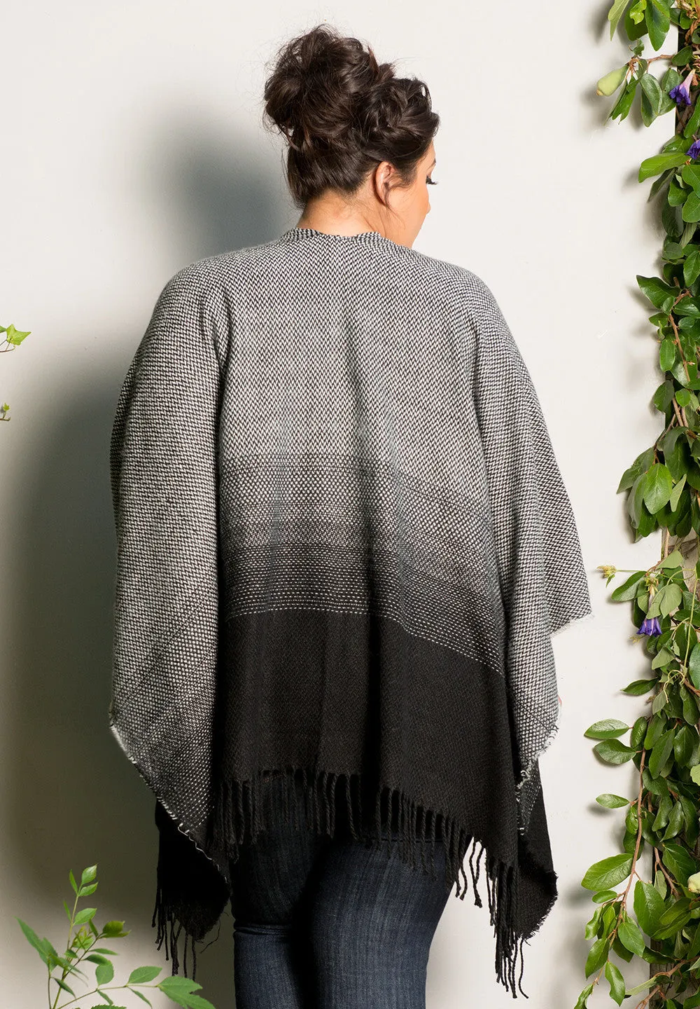 Ombre Poncho