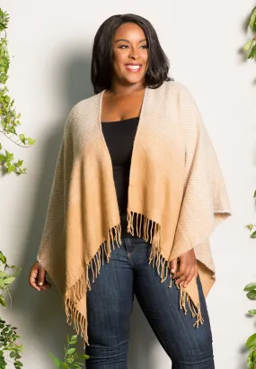 Ombre Poncho