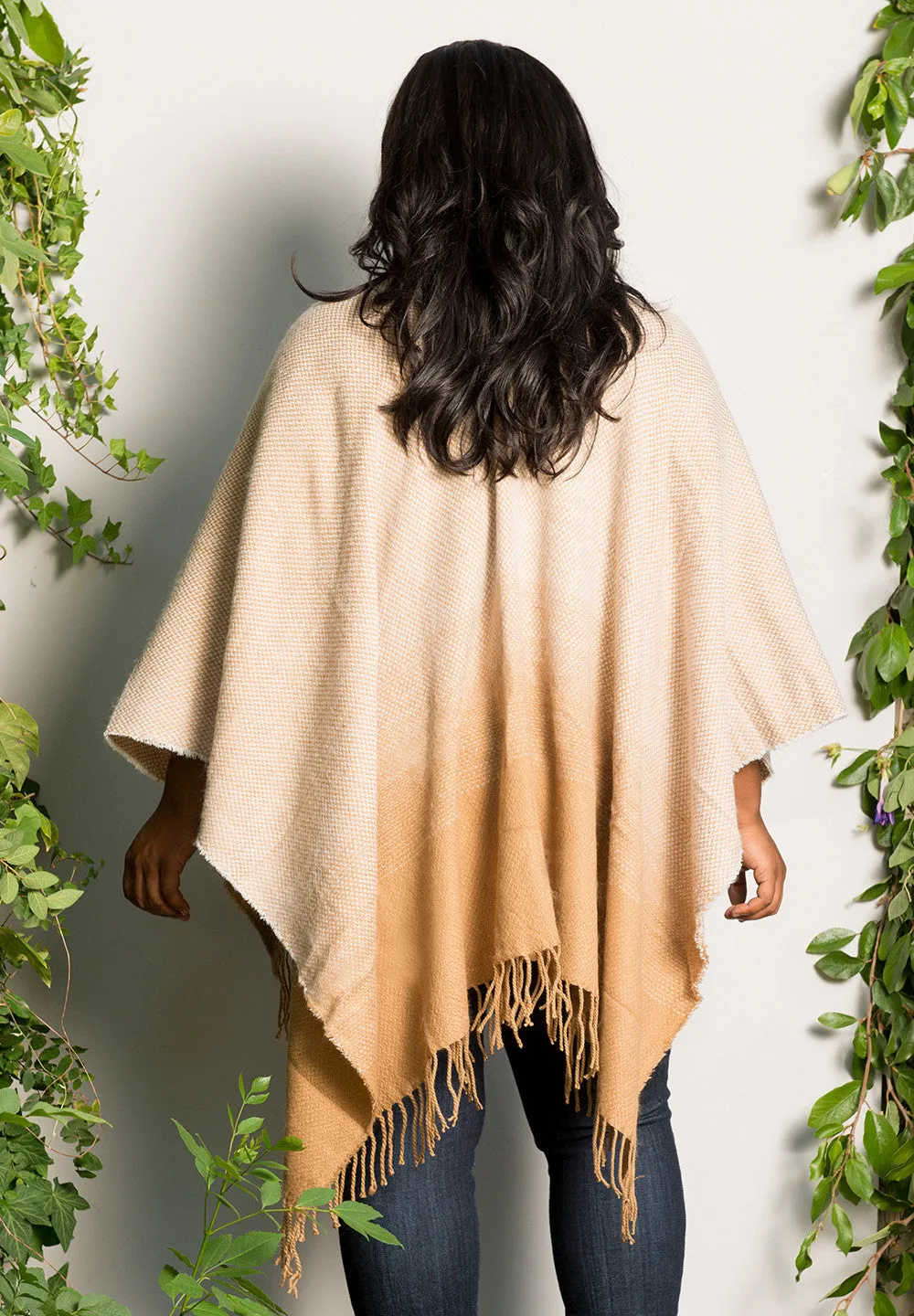 Ombre Poncho