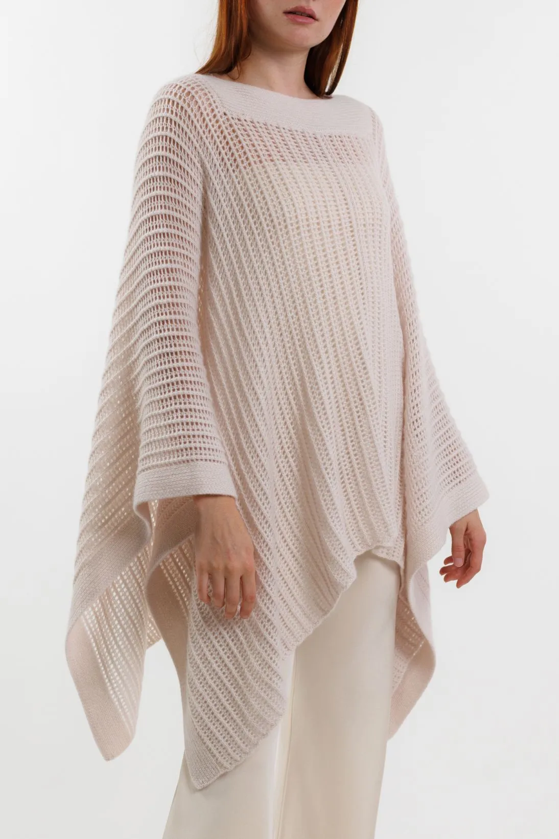 OPEN STITCH PONCHO