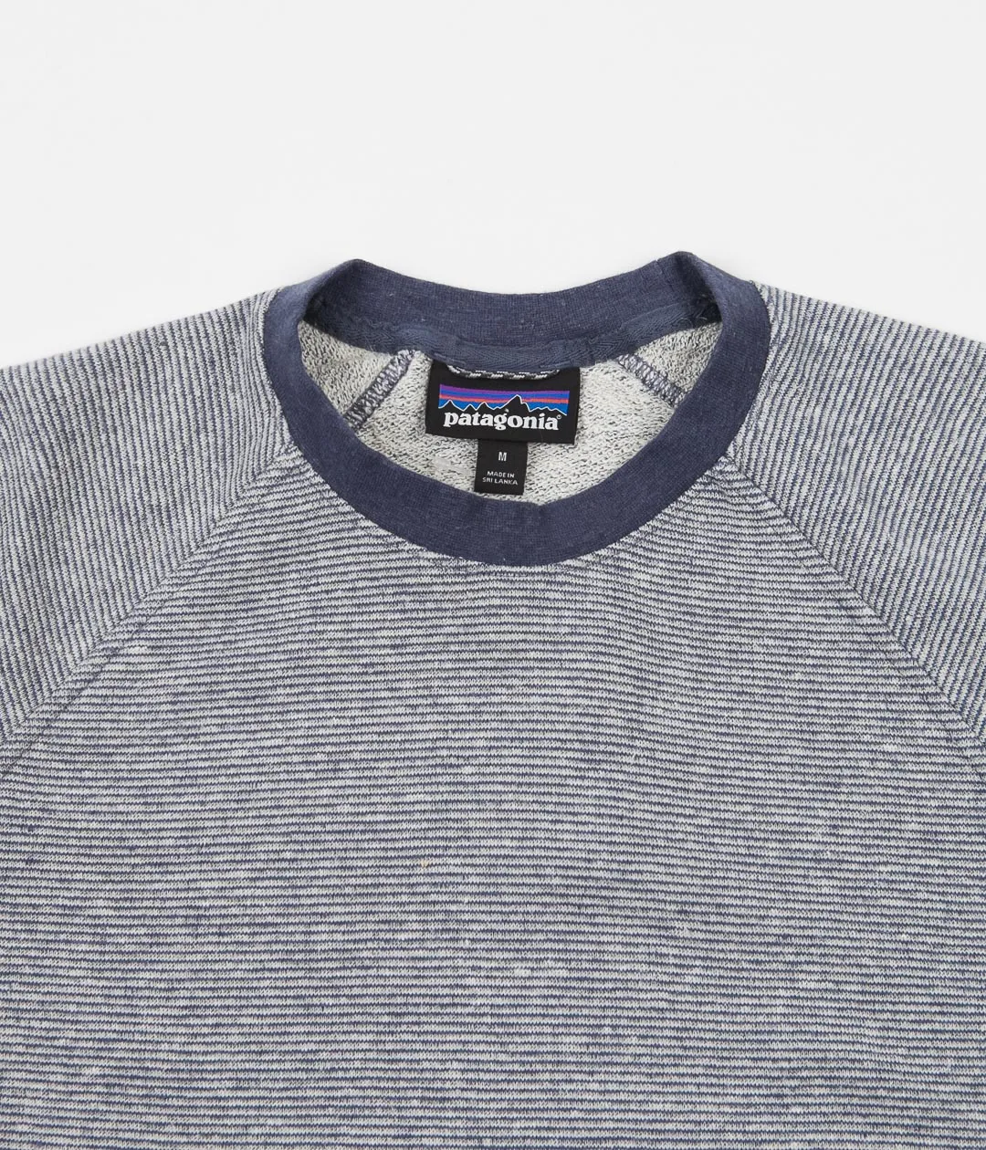 Patagonia Trail Harbor Crewneck Sweatshirt - Long Plains: Dolomite Blue